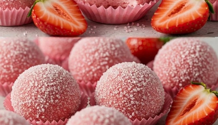 Receita de Brigadeiro de Morango
