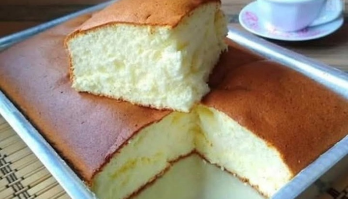 Receita de Bolo Algodão