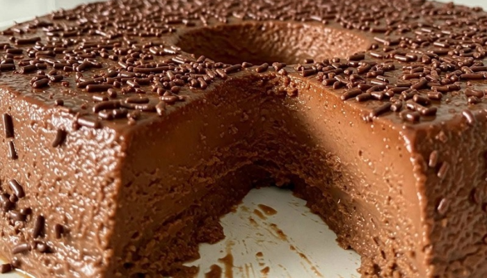 Pudim de Chocolate Delicioso