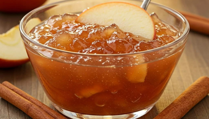 Gelatina Natural de Maçã e Canela: Uma Sobremesa Refrescante e Saudável