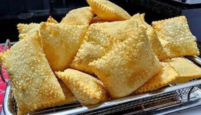 Massa de Pastel de Feira Crocante e Deliciosa
