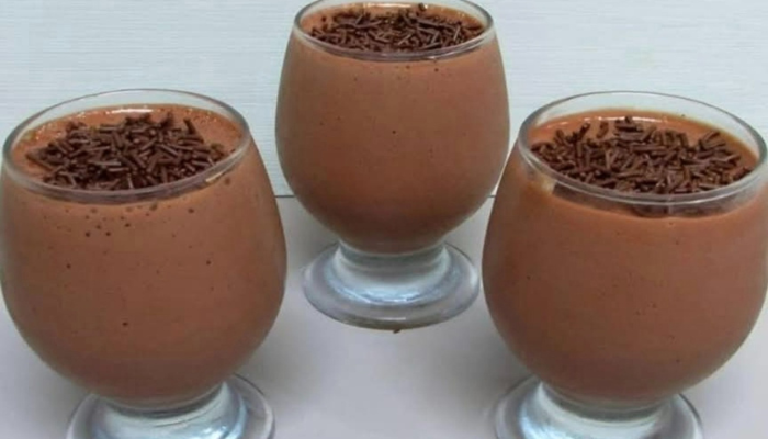 Mousse Delicioso Feito de Nescau