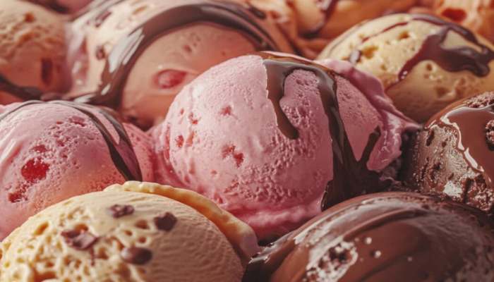 Sorvete Caseiro de Morango com Chocolate Uma Combinação Irresistível