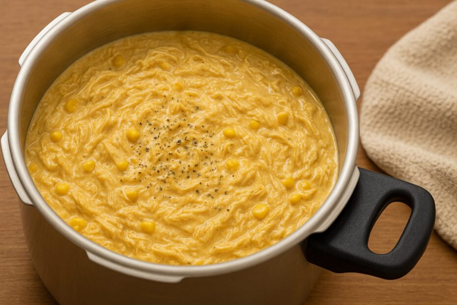 Frango Cremoso na Panela de Pressão (Sem Água): Praticidade e Sabor em Uma Só Receita