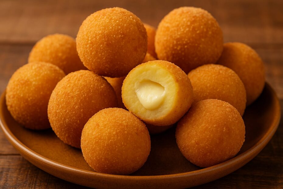 Bolinho de Queijo com Massa de Mandioca: Sabor Autêntico e Irresistível