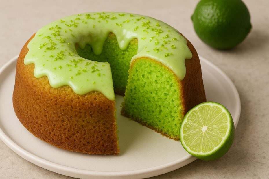 Bolo de Limão Verde: Um Sabor Cítrico, Leve e Inesquecível