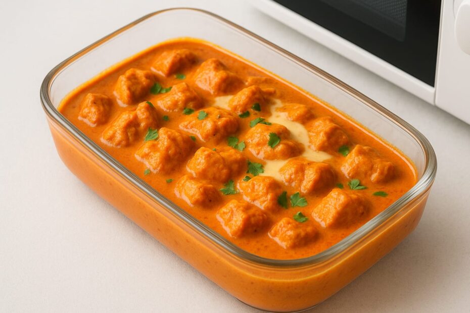 Butter Chicken de Micro-ondas: Uma Revolução na Cozinha Rápida