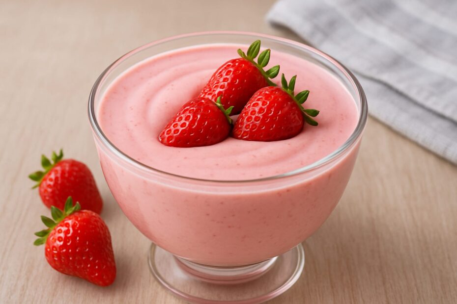 Creme de Morango Cremoso: o doce que conquista com sabor e leveza