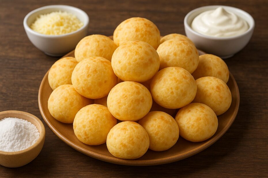 Pão de Queijo de 3 Ingredientes: Praticidade, Sabor e Tradição na Sua Cozinha