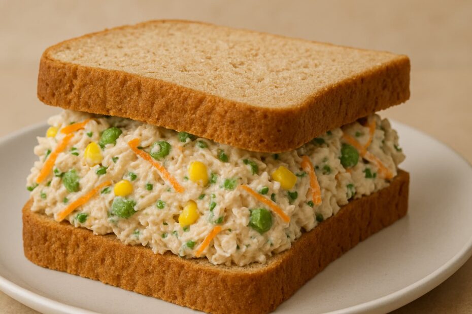 Salada Cremosa de Frango para Sanduíche Natural: Uma Opção Leve, Prática e Irresistível